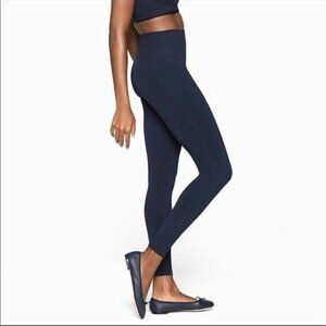 Outdoor Voices Navy Blue High Rise Seamless Sports Pull On‎ Leggings Size Small